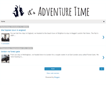 Tablet Screenshot of its-adventure-time.com